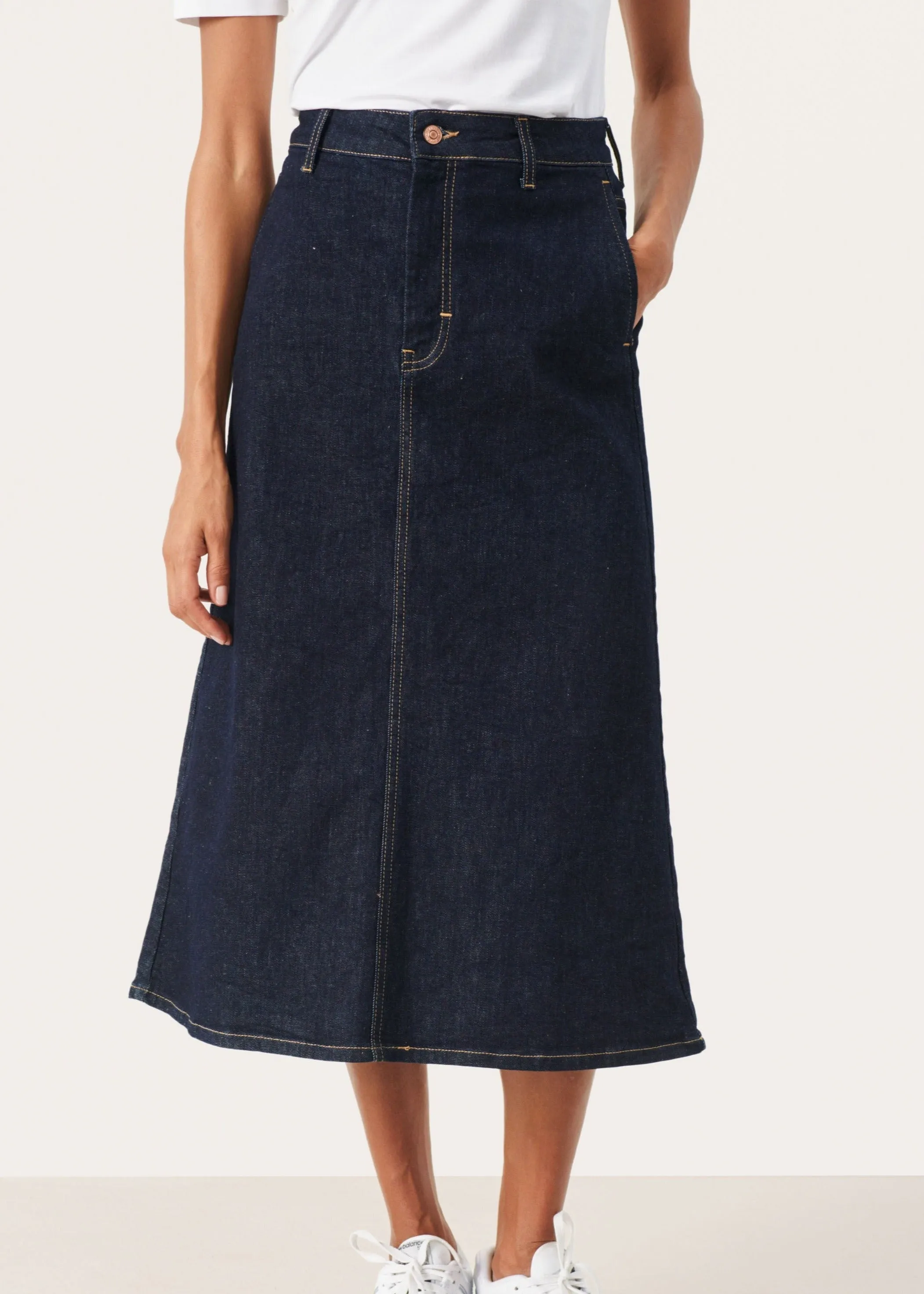 Part Two Frigge Denim Skirt