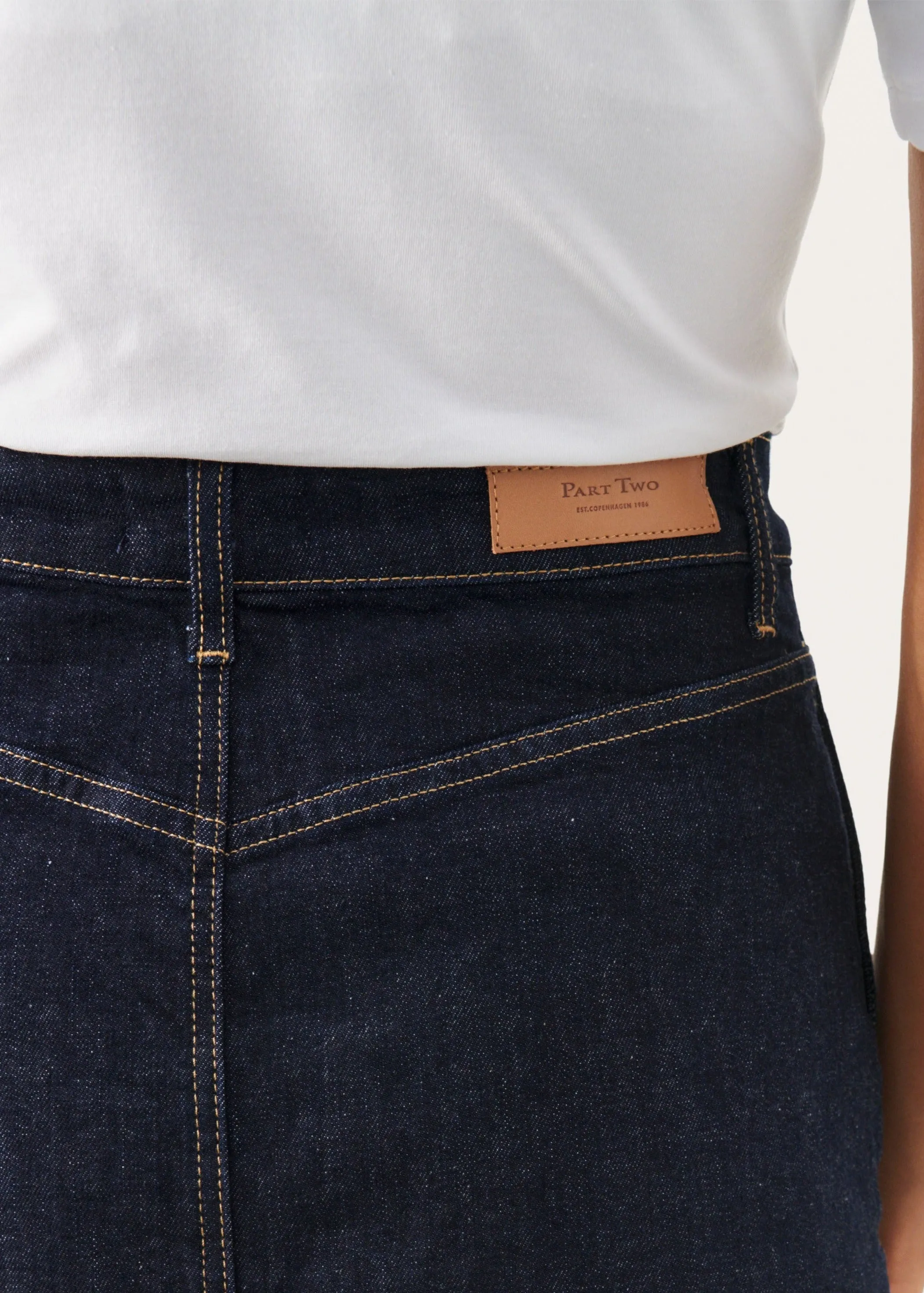 Part Two Frigge Denim Skirt