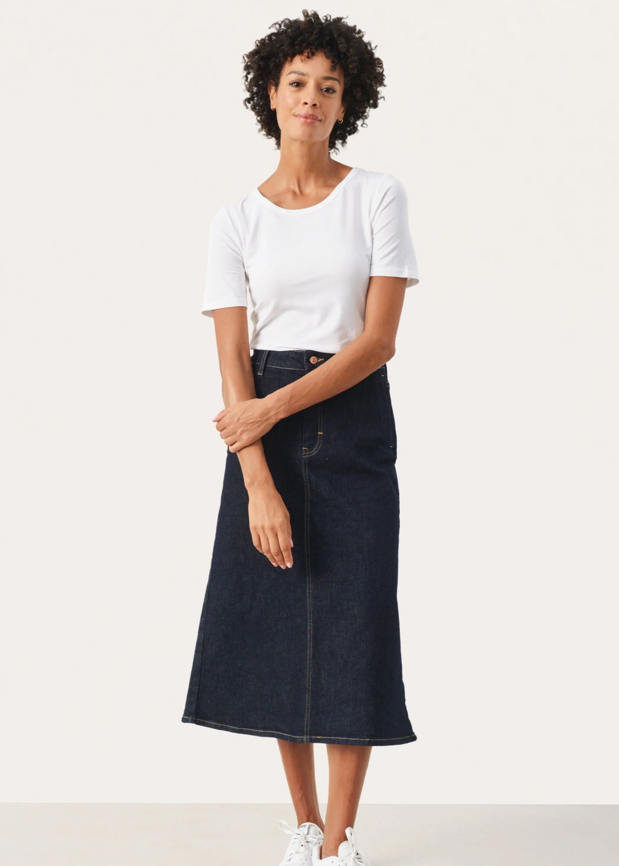 Part Two Frigge Denim Skirt