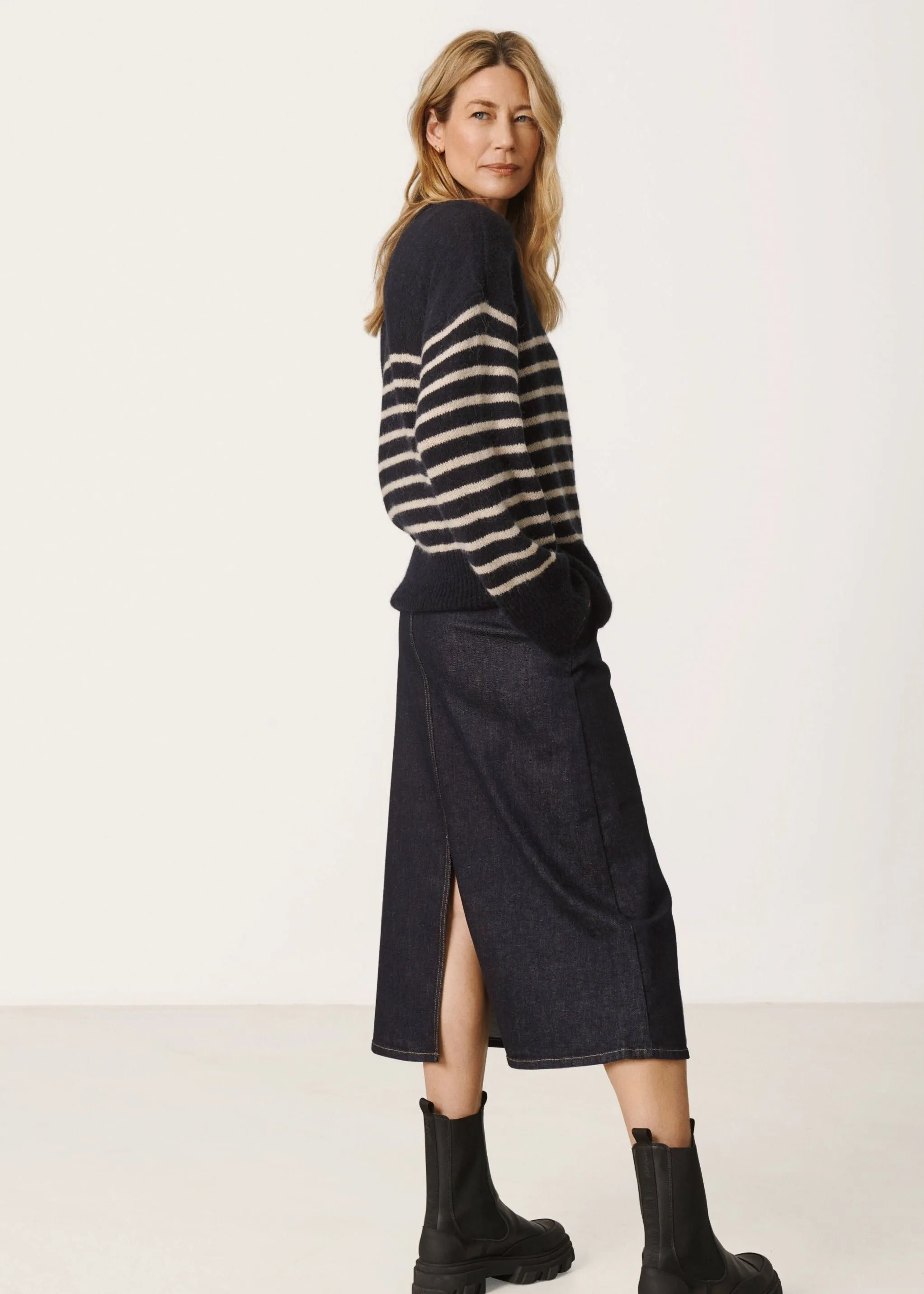Part Two Frigge Denim Skirt