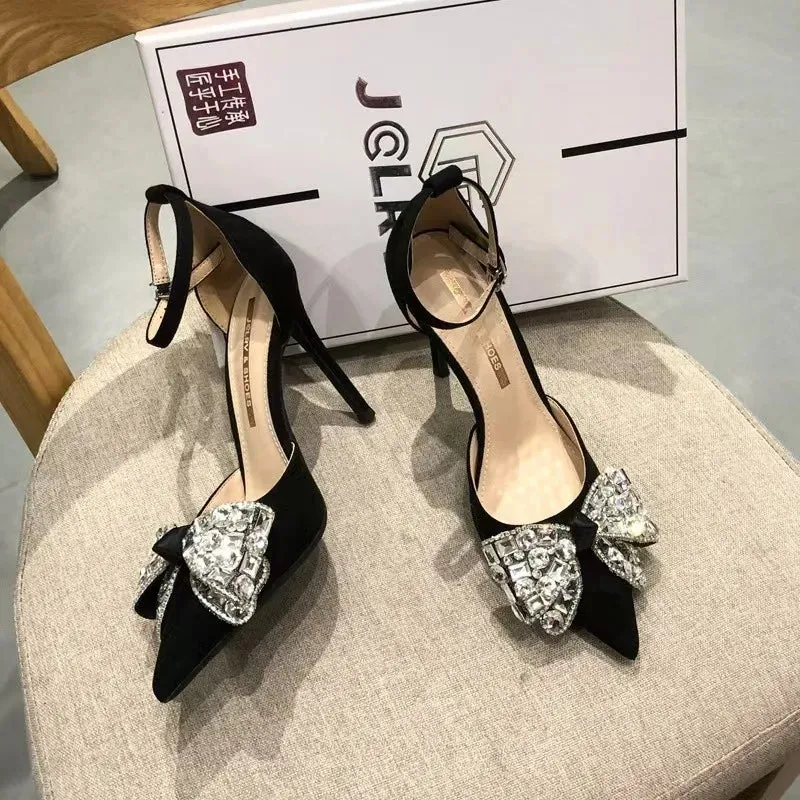 Point Toe Stiletto Pumps