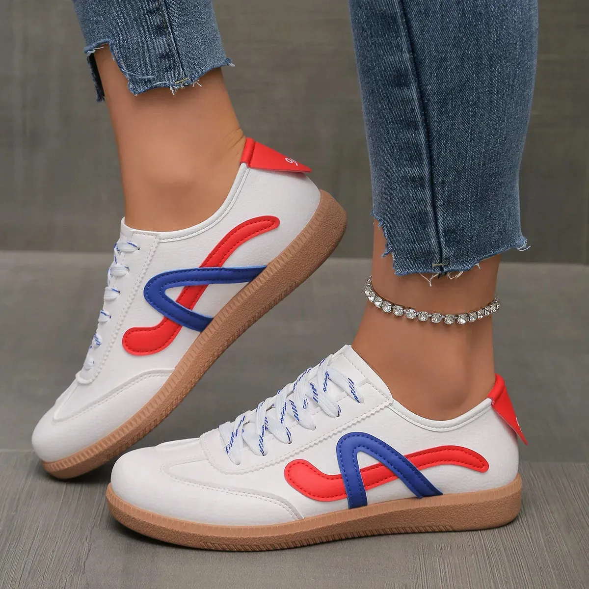 Round Toe Flats Sneakers