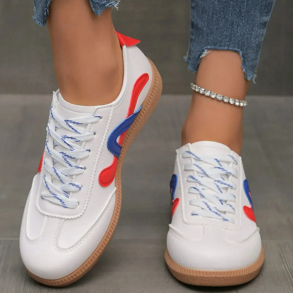 Round Toe Flats Sneakers