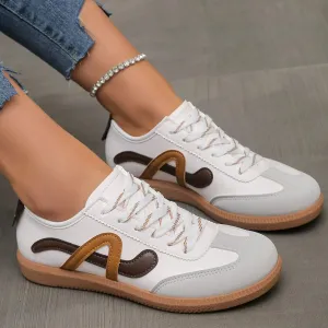 Round Toe Flats Sneakers