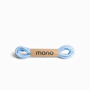 Shoe laces - Lightblue/White