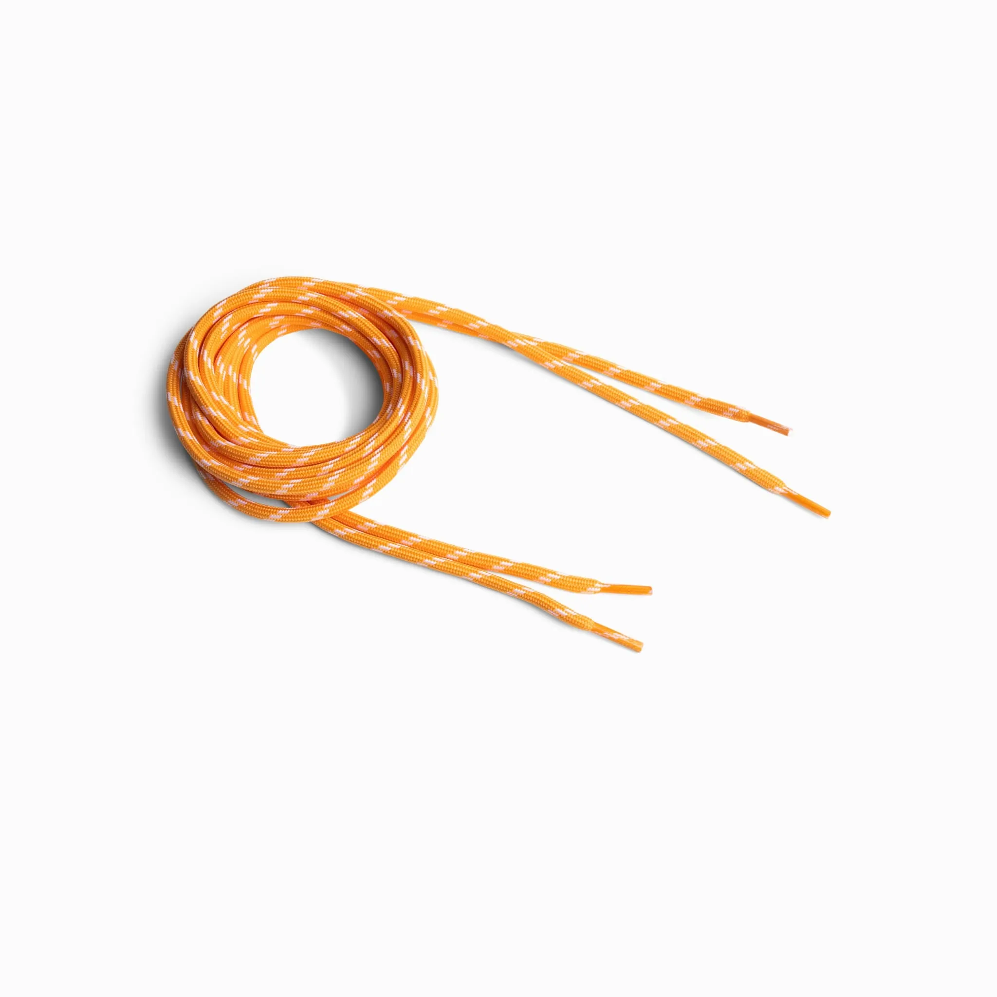 Shoe laces - Orange/white