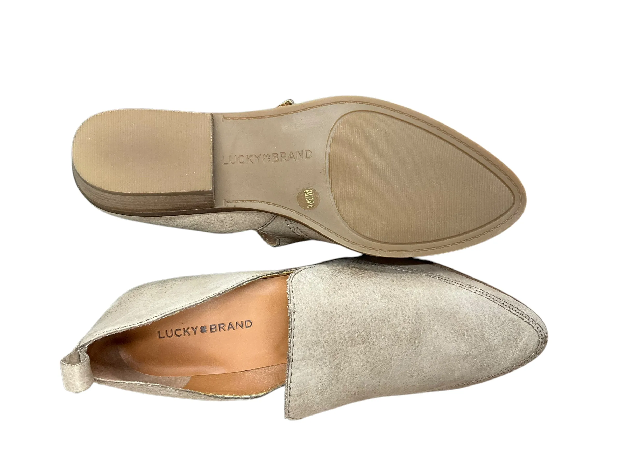 Shoes Flats By Lucky Brand In Tan, Size: 6