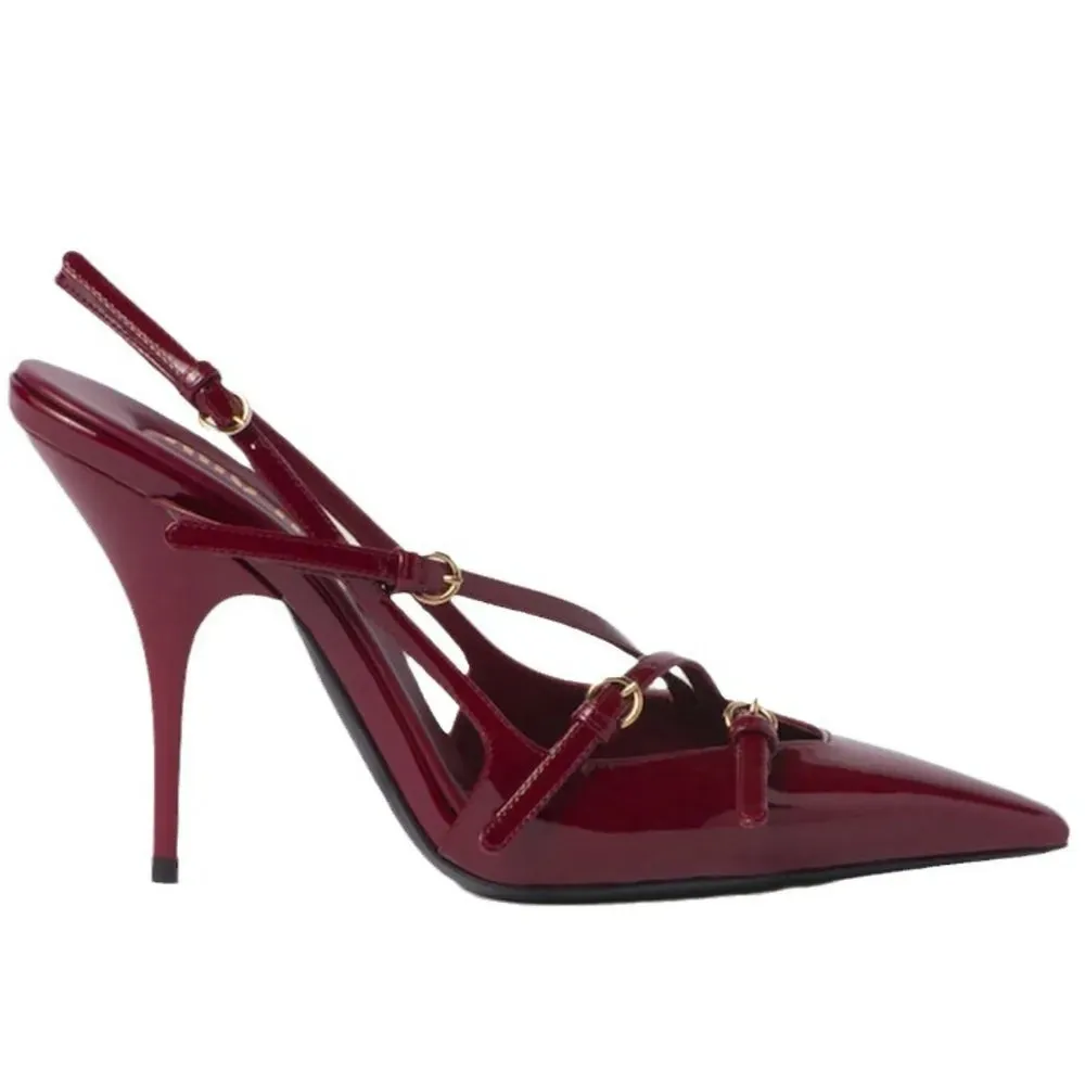 Square Toe Stiletto Pumps