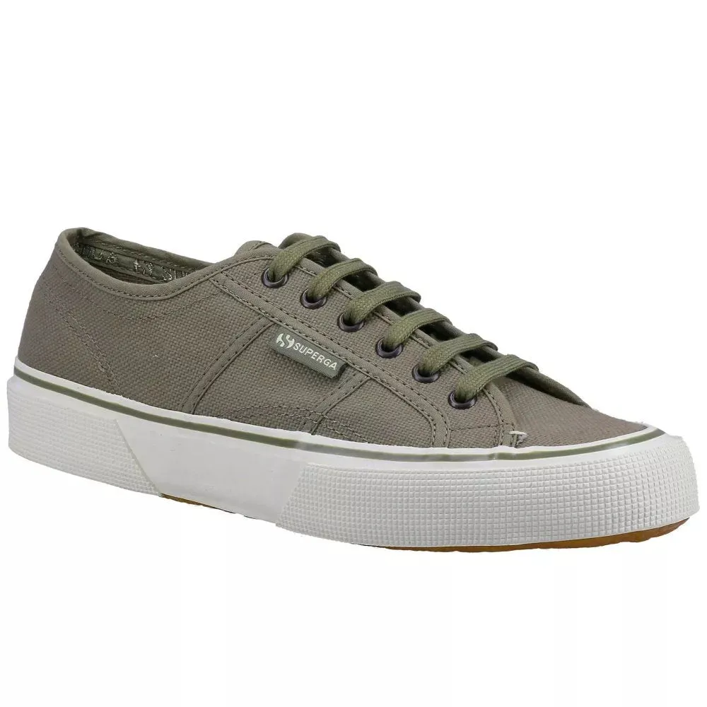 Superga 2490 Trainer In Bold Green