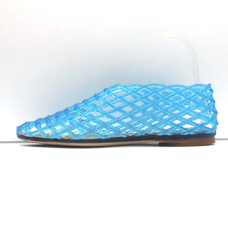 The Row Mara Jelly Flats Blue Size 38.5