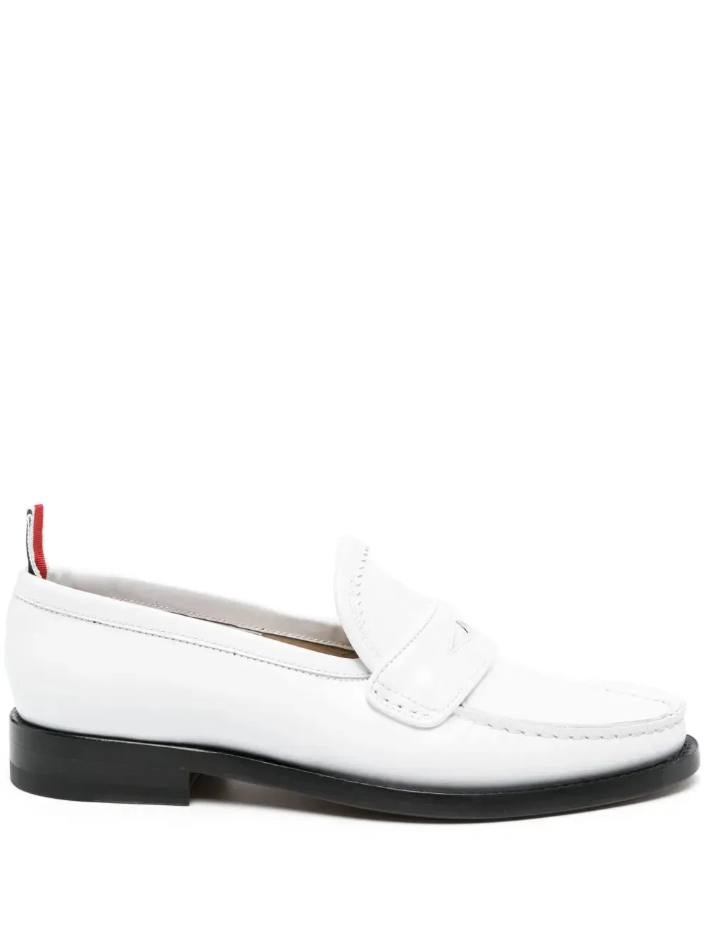 Thom Browne Varsity leather penny loafers
