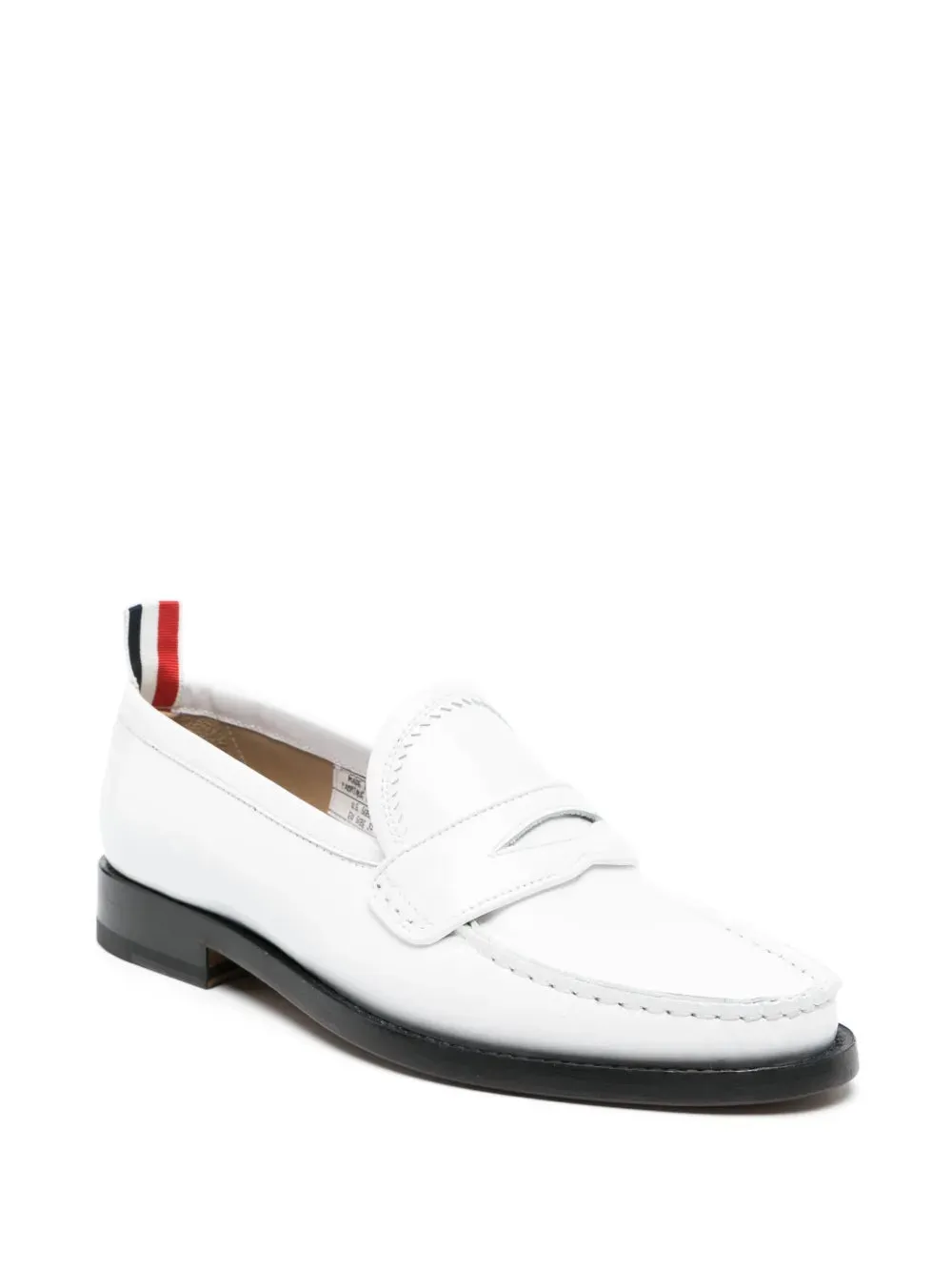 Thom Browne Varsity leather penny loafers