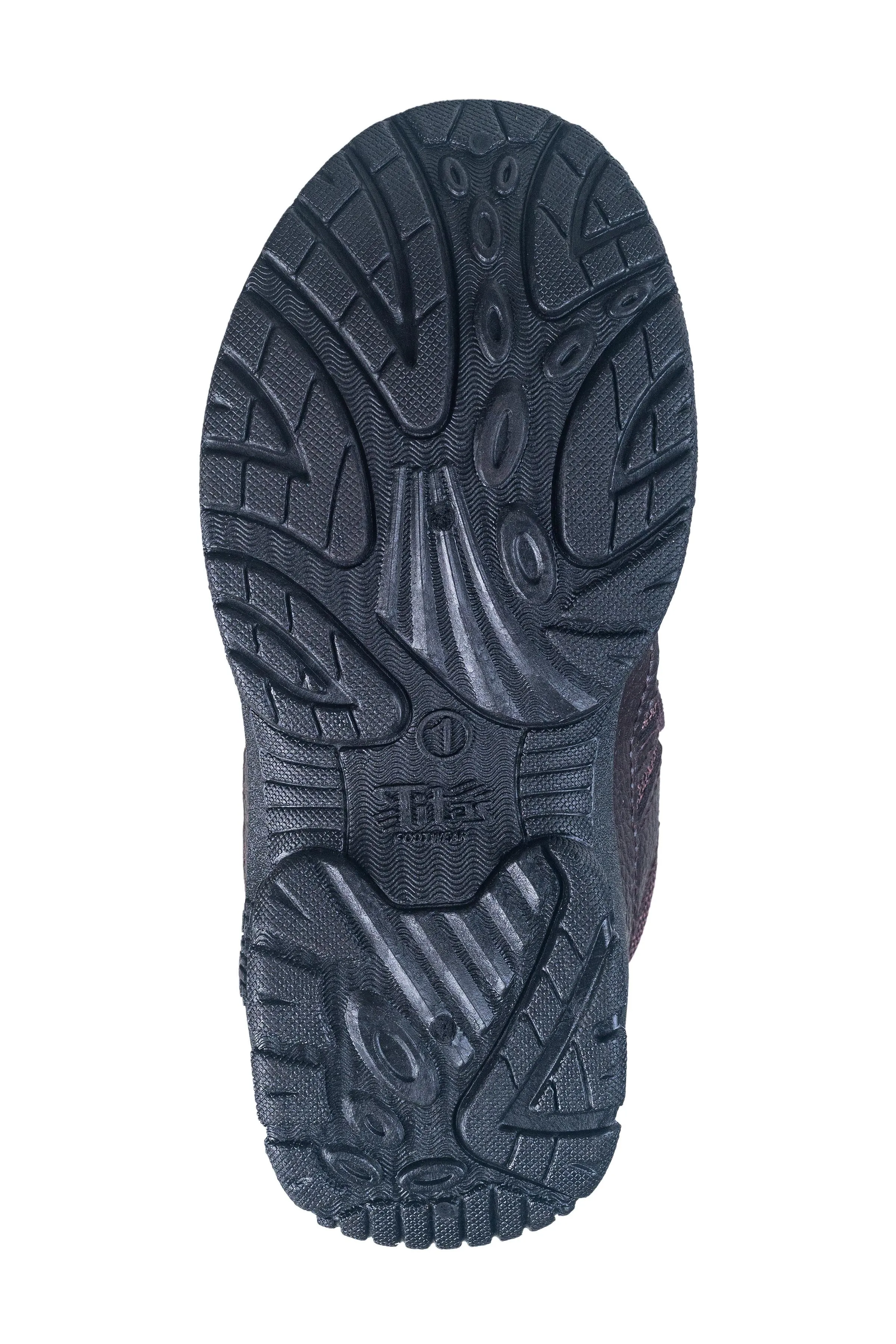 Titas Boys Velcro Brown School Shoe (4 Years-9 Years Kids)