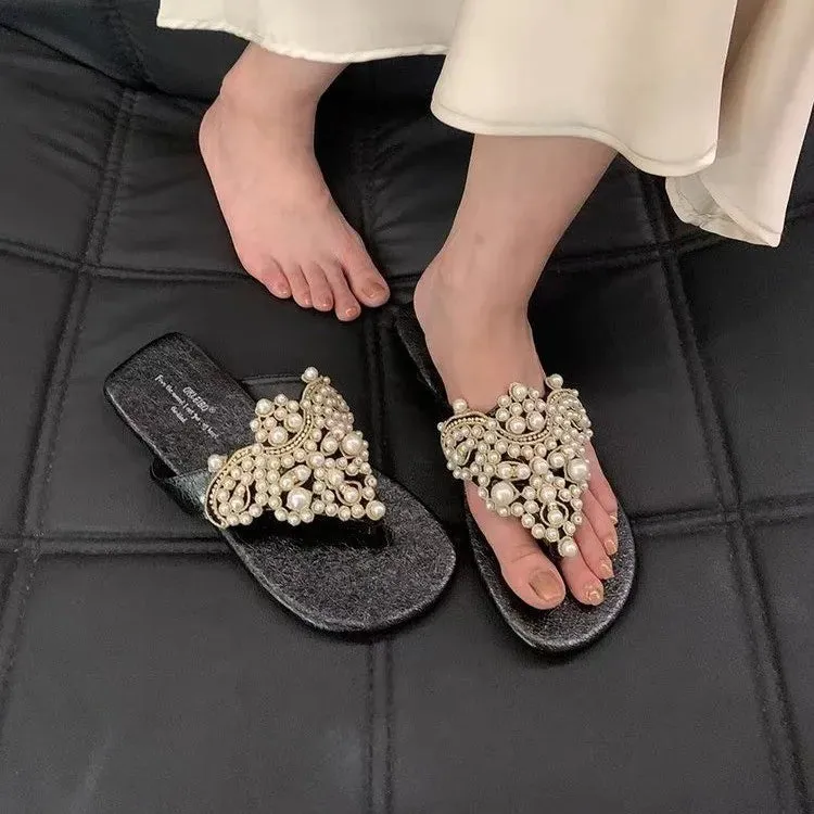 Toe Post Flats Sandals