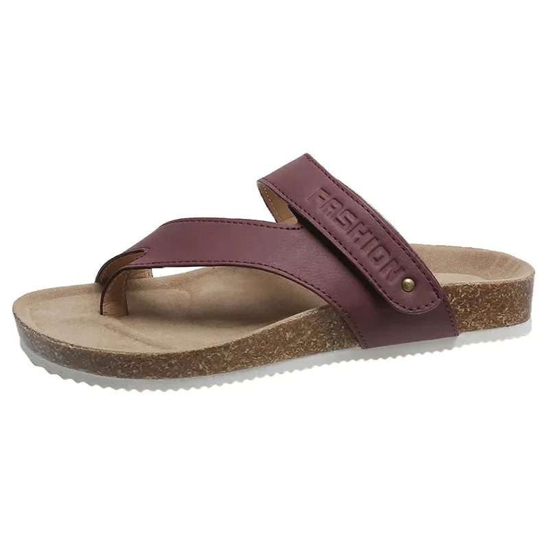 Toe Post Flats Sandals