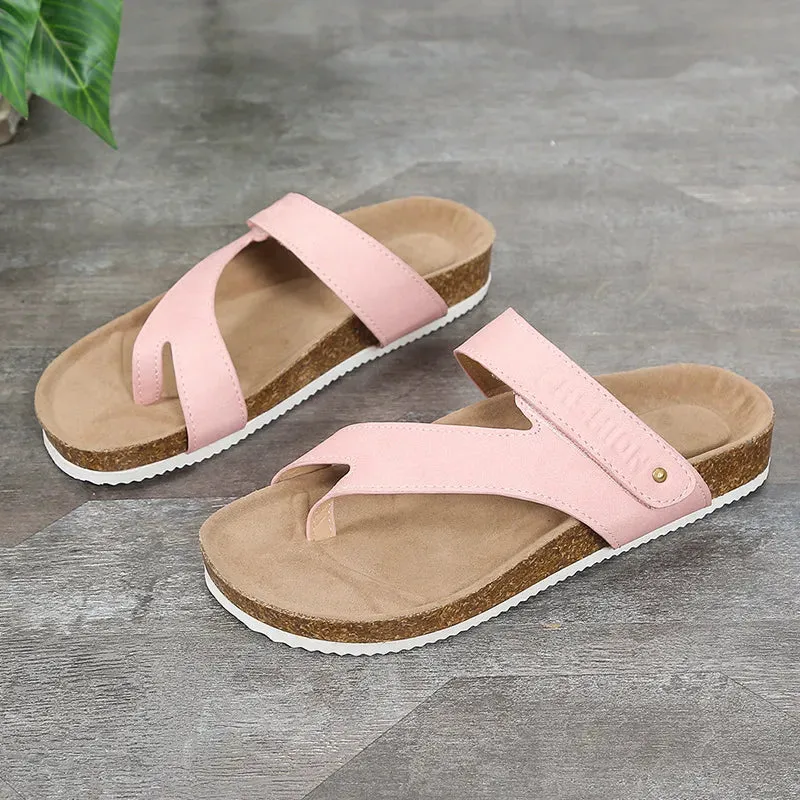Toe Post Flats Sandals