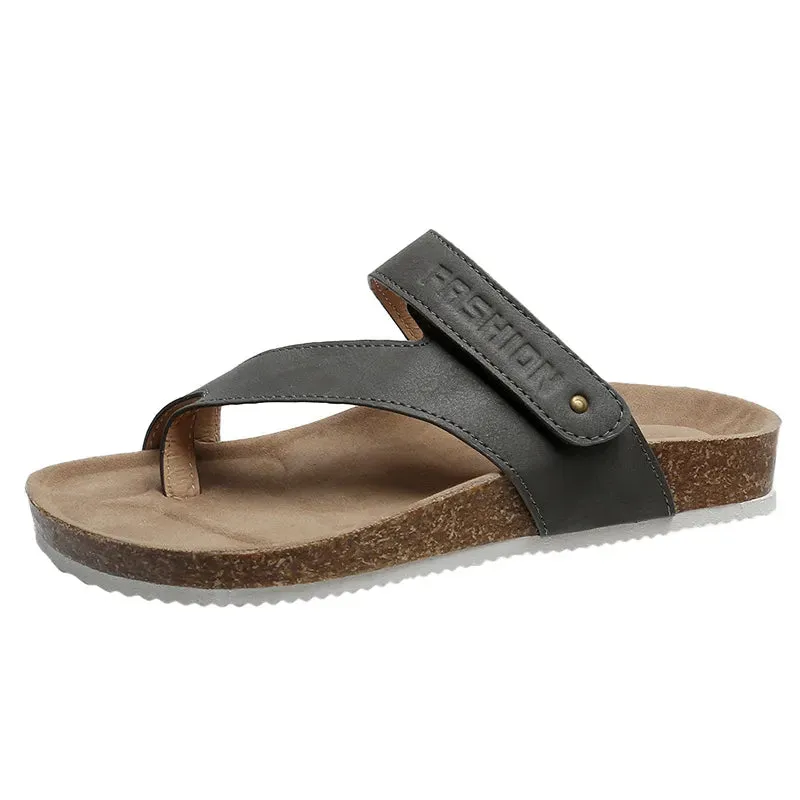 Toe Post Flats Sandals