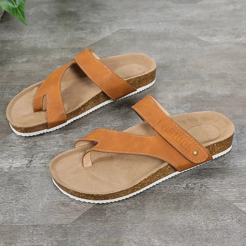 Toe Post Flats Sandals