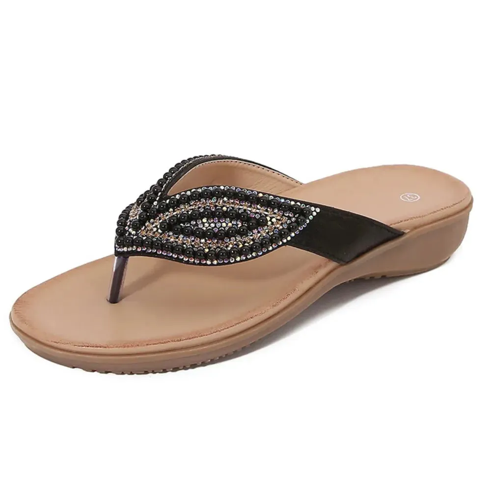 Toe Post Flats Sandals