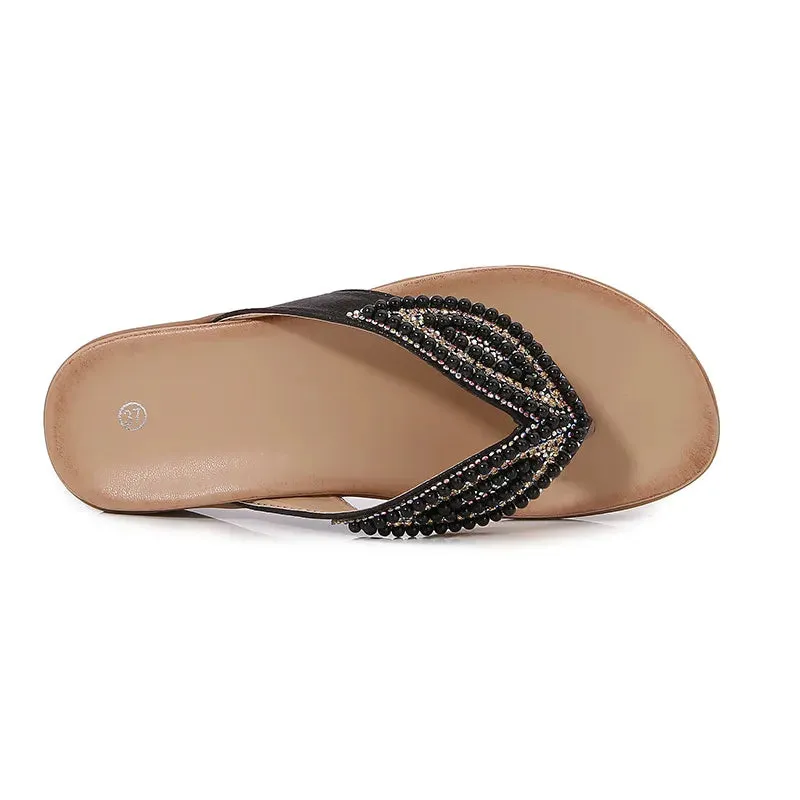 Toe Post Flats Sandals