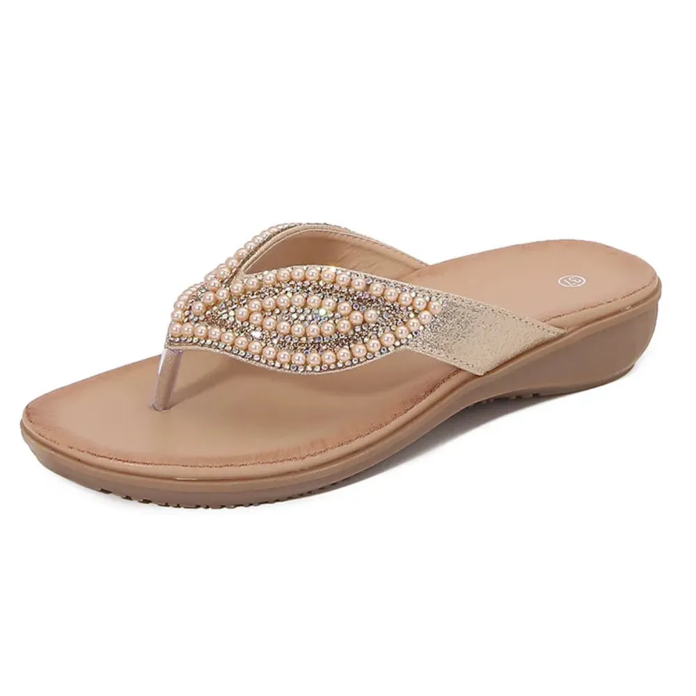 Toe Post Flats Sandals