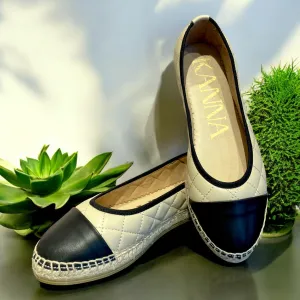 Two-Tone Espadrilles