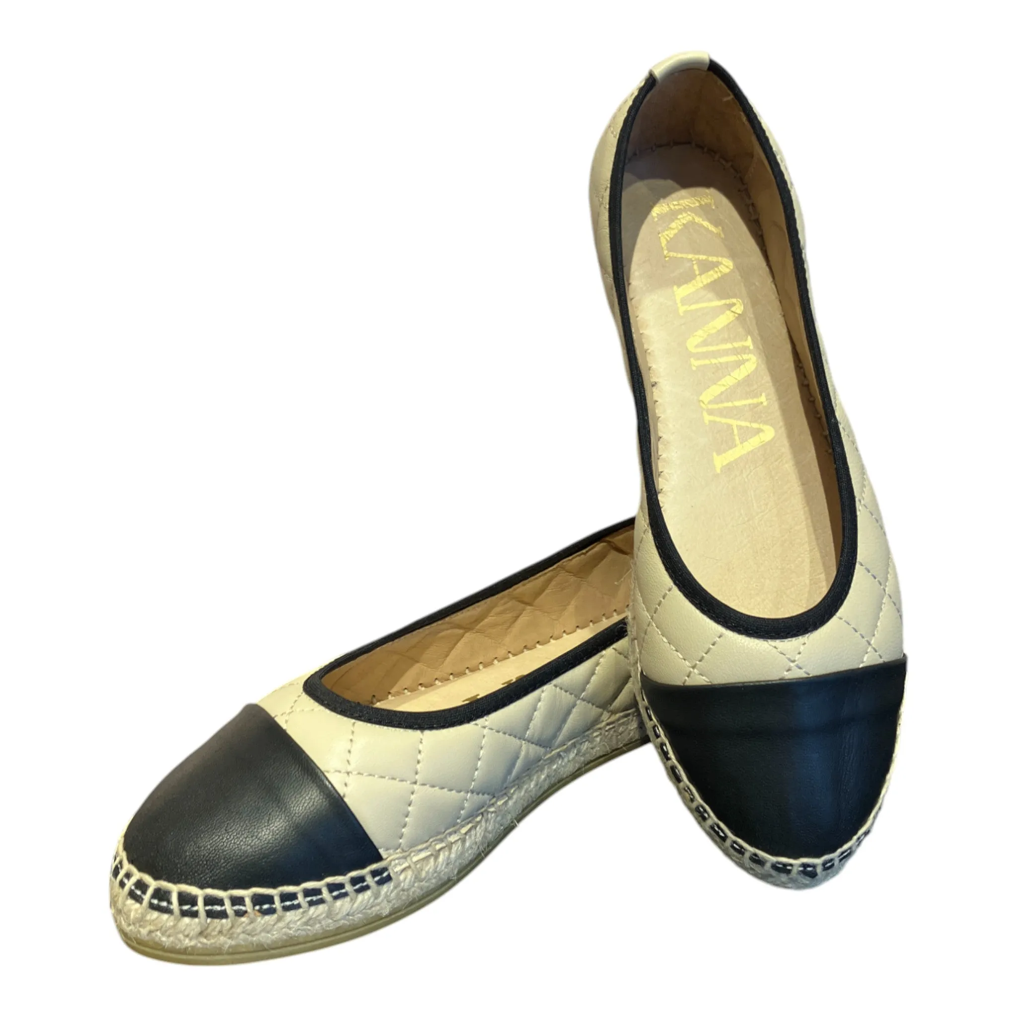 Two-Tone Espadrilles