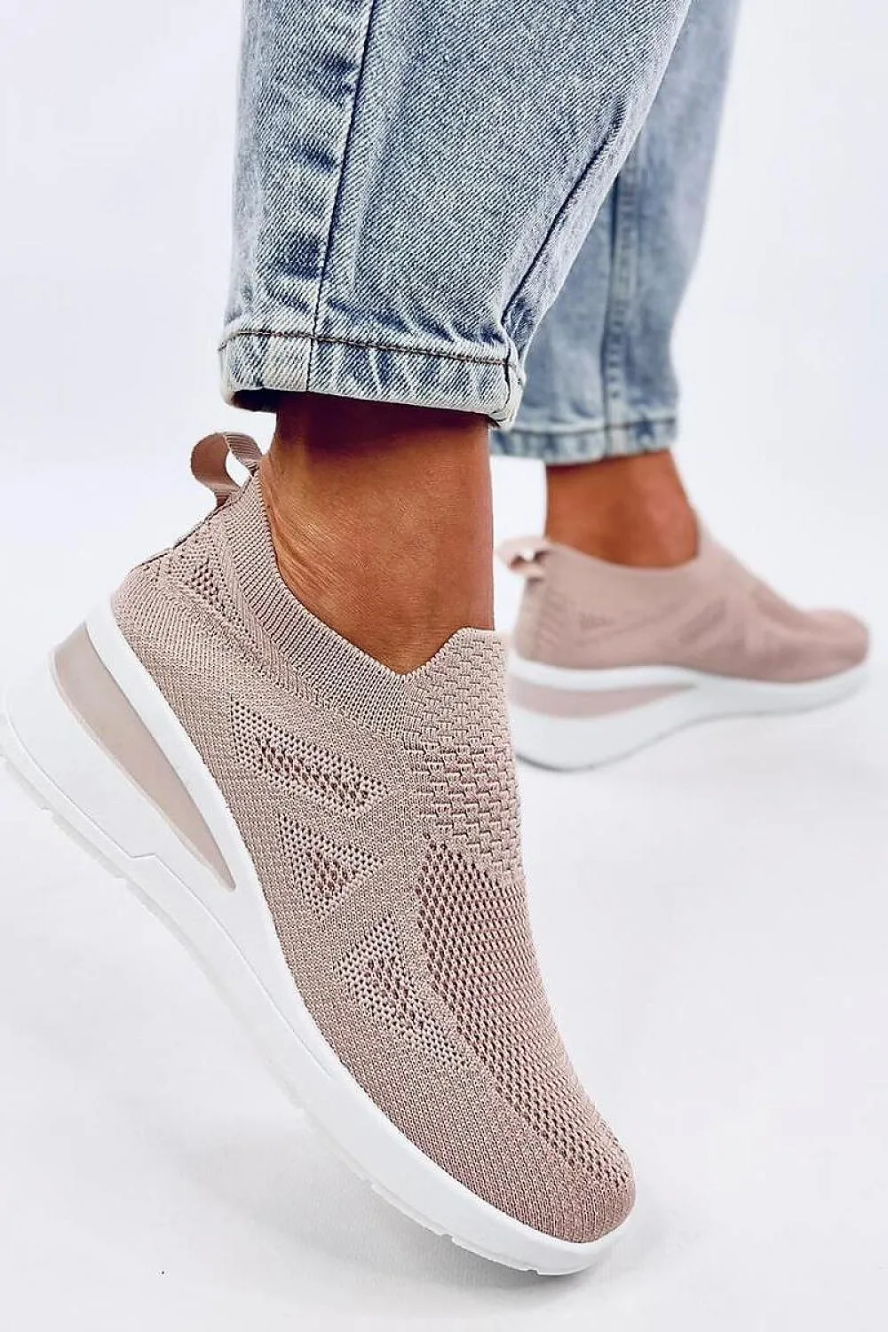 Wedge heel sneakers