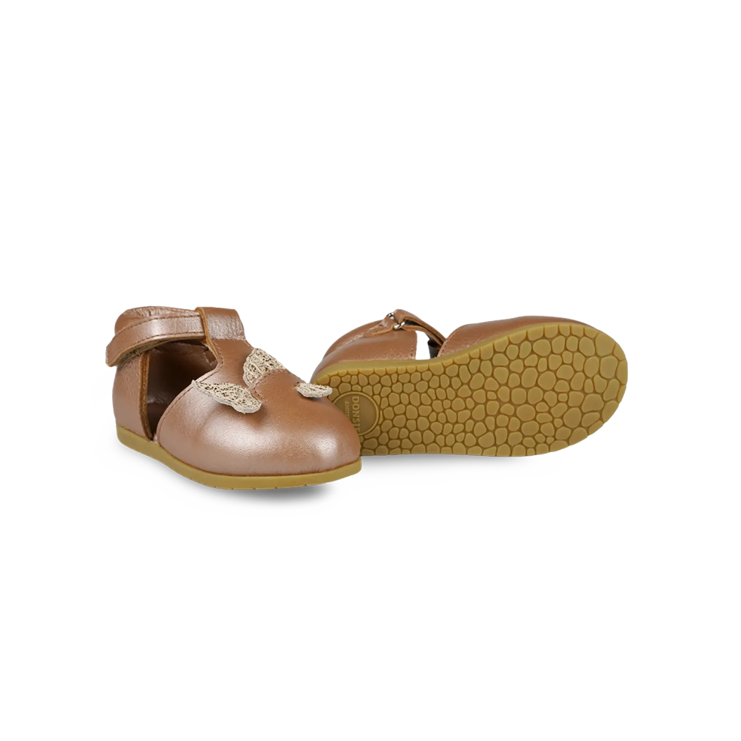 Zunu Shoes | Gold Fish | Clay Metallic Leather